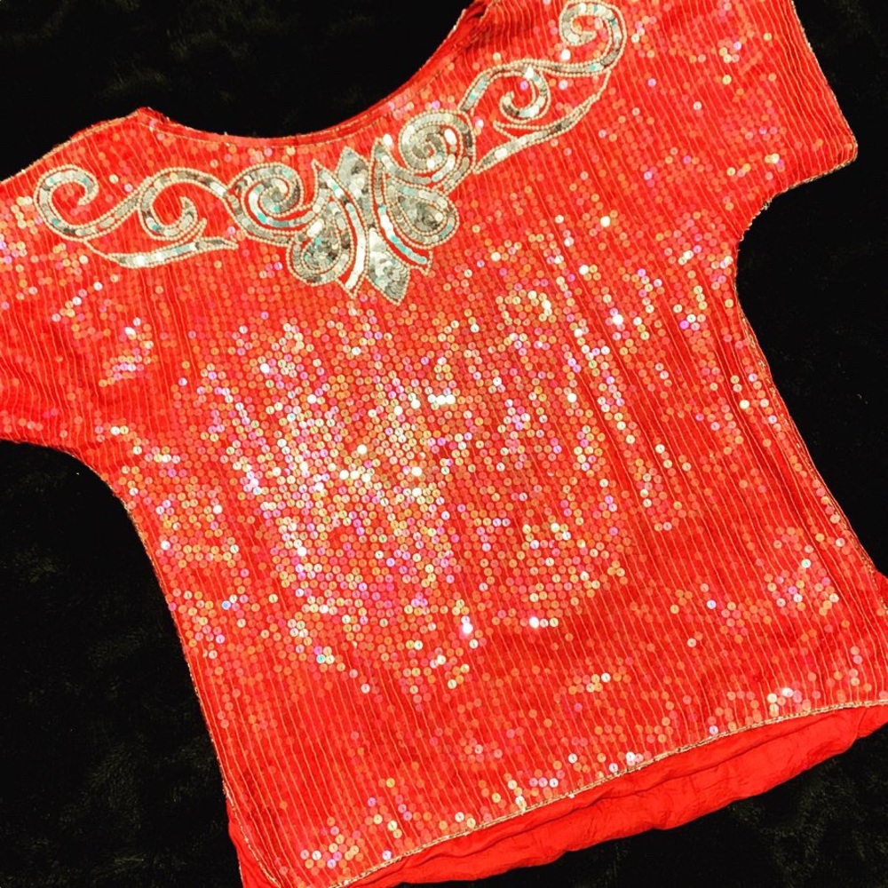 RARE Sequin Blouse